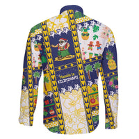 Tokelau Christmas Family Matching Long Sleeve Bodycon Dress and Hawaiian Shirt Festive Beach Vibes LT05 - Polynesian Pride