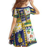 Tokelau Christmas Family Matching Mermaid Dress and Hawaiian Shirt Festive Beach Vibes LT05 - Polynesian Pride