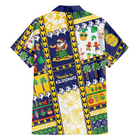Tokelau Christmas Family Matching Puletasi and Hawaiian Shirt Festive Beach Vibes LT05 - Polynesian Pride
