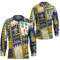 Tokelau Christmas Hockey Jersey Festive Beach Vibes LT05 - Polynesian Pride