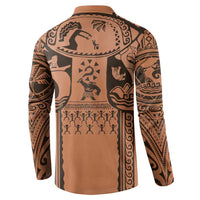 Polynesia Maui Tattoo Inspired Cosplay Costume Button Sweatshirt