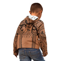 Polynesia Maui Tattoo Inspired Cosplay Costume Kid Hoodie