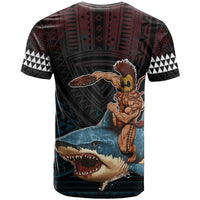 Hawaii Ikaika T Shirt Hawaiian Mythic Koa Tribal Warrior