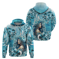 Hawaii Namaka Goddess Of The Sea Zip Hoodie Polynesian Style LT05 - Polynesian Pride