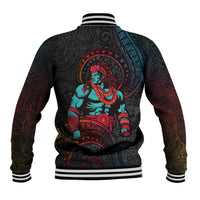 Hawaiian Demigod Maui Baseball Jacket Polynesian Mythology LT05 - Polynesian Pride