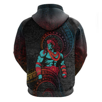 Hawaiian Demigod Maui Hoodie Polynesian Mythology LT05 - Polynesian Pride