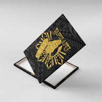 Philippines Tribal Canvas Wall Art King Lapu Lapu Gold Version