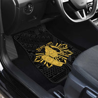 Philippines Tribal Car Mats King Lapu Lapu Gold Version