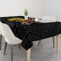 Philippines Tribal Tablecloth King Lapu Lapu Gold Version LT05 - Polynesian Pride