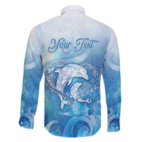 Mother's Love Is Deeper Than Ocean Family Matching Tank Maxi Dress and Hawaiian Shirt Polynesian Style