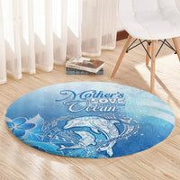 Mother's Love Is Deeper Than Ocean Round Carpet Polynesian Style LT05 - Polynesian Pride