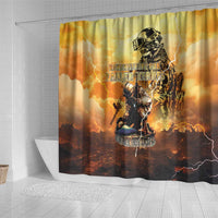 Hawaii Memorial Day Shower Curtain Remember Their Sacrifice LT05 - Polynesian Pride
