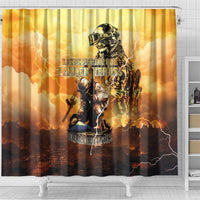 Hawaii Memorial Day Shower Curtain Remember Their Sacrifice LT05 - Polynesian Pride