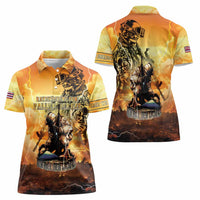 Hawaii Memorial Day Women Polo Shirt Remember Their Sacrifice