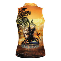 Hawaii Memorial Day Women Sleeveless Polo Shirt Remember Their Sacrifice LT05 - Polynesian Pride