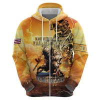 Hawaii Memorial Day Zip Hoodie Remember Their Sacrifice