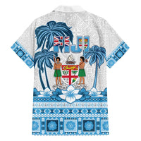 Fiji 679 Constitution Day Family Matching Summer Maxi Dress and Hawaiian Shirt Fijian Tapa Pattern