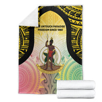 Vanuatu Independence Day Blanket The Untouched Paradise