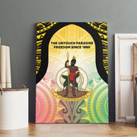 Vanuatu Independence Day Canvas Wall Art The Untouched Paradise
