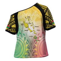 Vanuatu Independence Day Cross Shoulder Shirt The Untouched Paradise