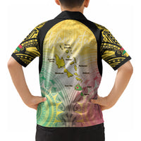 Vanuatu Independence Day Kid Hawaiian Shirt The Untouched Paradise LT05 - Polynesian Pride