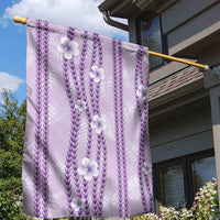 Hawaii Queen Liliuokalani Garden Flag Lavender Lei Pua Kalaunu LT05 - Polynesian Pride