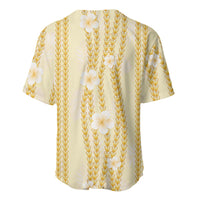 Hawaii Queen Liliuokalani Baseball Jersey Gold Lei Pua Kalaunu