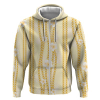 Hawaii Queen Liliuokalani Hoodie Gold Lei Pua Kalaunu
