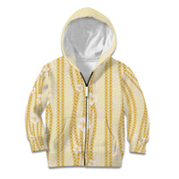 Hawaii Queen Liliuokalani Kid Hoodie Gold Lei Pua Kalaunu