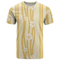 Hawaii Queen Liliuokalani T Shirt Gold Lei Pua Kalaunu