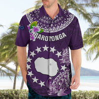 Personalized Cook Islands Rarotonga Hawaiian Shirt Coat Of Arms Plumeria Polynesian Turtle LT05 - Polynesian Pride