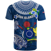 Cook Islands Pukapuka T Shirt Coat Of Arms Plumeria Polynesian Turtle LT05 - Polynesian Pride