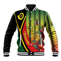Vanuatu Constitution Day Baseball Jacket Long Live Vanuatu LT05 Unisex Colorful - Polynesian Pride