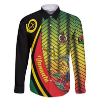 Vanuatu Constitution Day Family Matching Long Sleeve Bodycon Dress and Hawaiian Shirt Long Live Vanuatu - Polynesian Pride