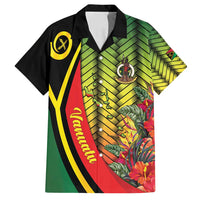 Vanuatu Constitution Day Family Matching Summer Maxi Dress and Hawaiian Shirt Long Live Vanuatu - Polynesian Pride