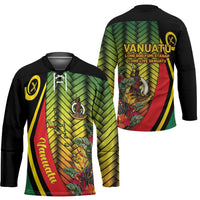 Vanuatu Constitution Day Hockey Jersey Long Live Vanuatu - Polynesian Pride
