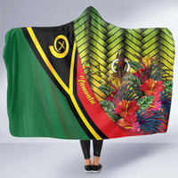 Vanuatu Constitution Day Hooded Blanket Long Live Vanuatu - Polynesian Pride