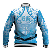 Fiji Day Baseball Jacket 55th Anniversary Forever Fiji LT05 - Polynesian Pride