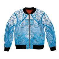 Fiji Day Bomber Jacket 55th Anniversary Forever Fiji - Polynesian Pride