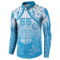 Fiji Day Button Sweatshirt 55th Anniversary Forever Fiji LT05 - Polynesian Pride