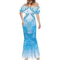 Fiji Day Mermaid Dress 55th Anniversary Forever Fiji LT05 - Polynesian Pride