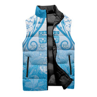 Fiji Day Sleeveless Puffer Jacket 55th Anniversary Forever Fiji LT05 - Polynesian Pride