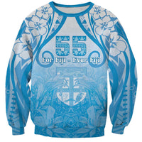 Fiji Day Sweatshirt 55th Anniversary Forever Fiji LT05 Unisex Blue - Polynesian Pride