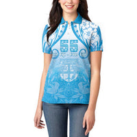 Fiji Day Women Polo Shirt 55th Anniversary Forever Fiji - Polynesian Pride