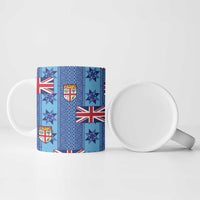 Fiji Masi Tapa Ceramic Mug Coat Of Arms - Polynesian Pride