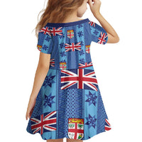 Fiji Masi Tapa Family Matching Summer Maxi Dress and Hawaiian Shirt Coat Of Arms - Polynesian Pride