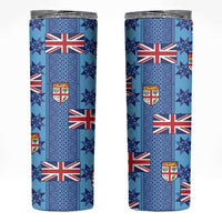 Fiji Masi Tapa Skinny Tumbler Coat Of Arms - Polynesian Pride