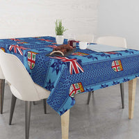 Fiji Masi Tapa Tablecloth Coat Of Arms - Polynesian Pride
