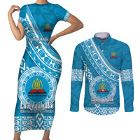 custom-lavengamalie-college-couples-matching-short-sleeve-bodycon-dress-and-long-sleeve-button-shirts-tongan-kupesi-pattern