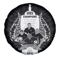New Zealand Rugby Spare Tire Cover The Haka With Champions Cup LT05 - Polynesian Pride
